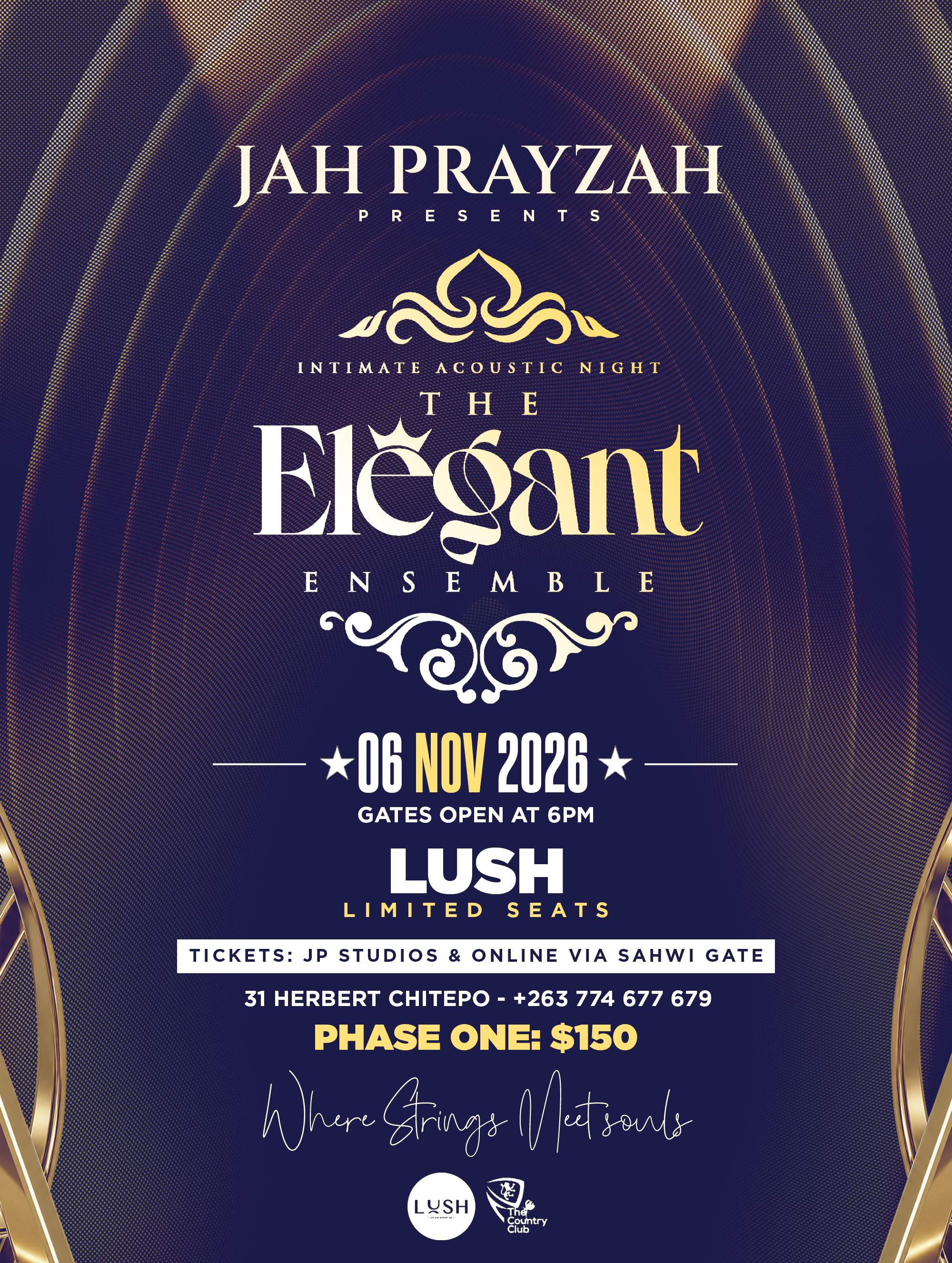 Jah Prayzah Presents: Intimate Acoustic Night – The Elegant Ensemble