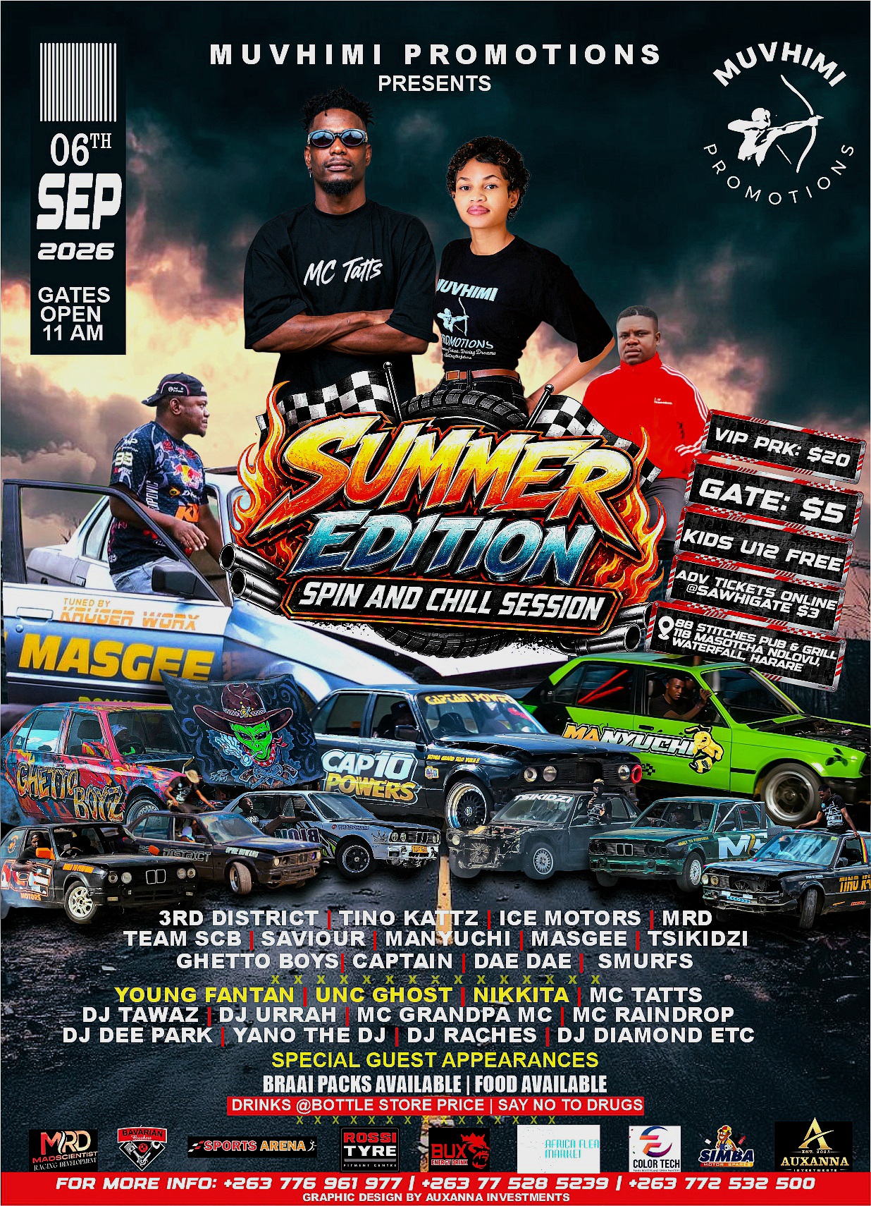 Summer Edition: Spin and Chill Session