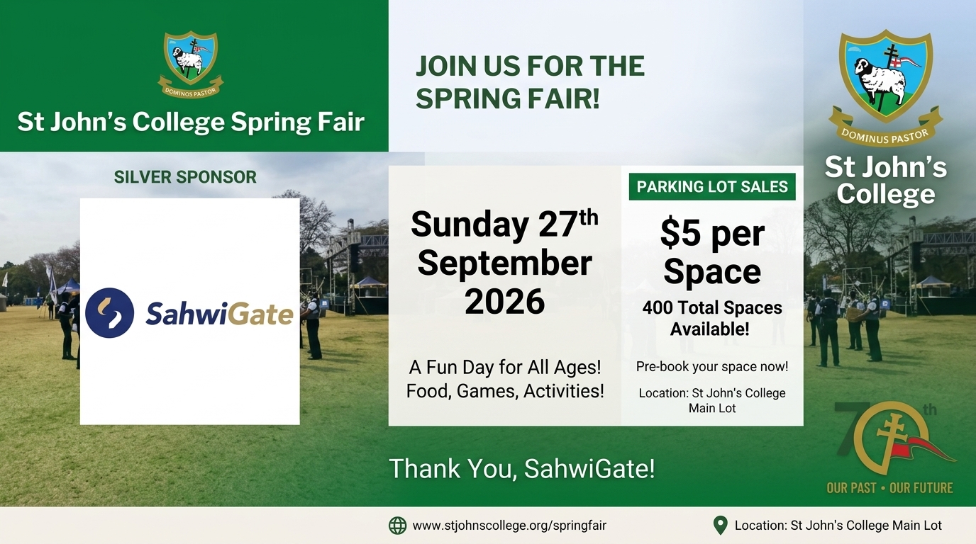St John's College Spring Fair – Parking Space Sales