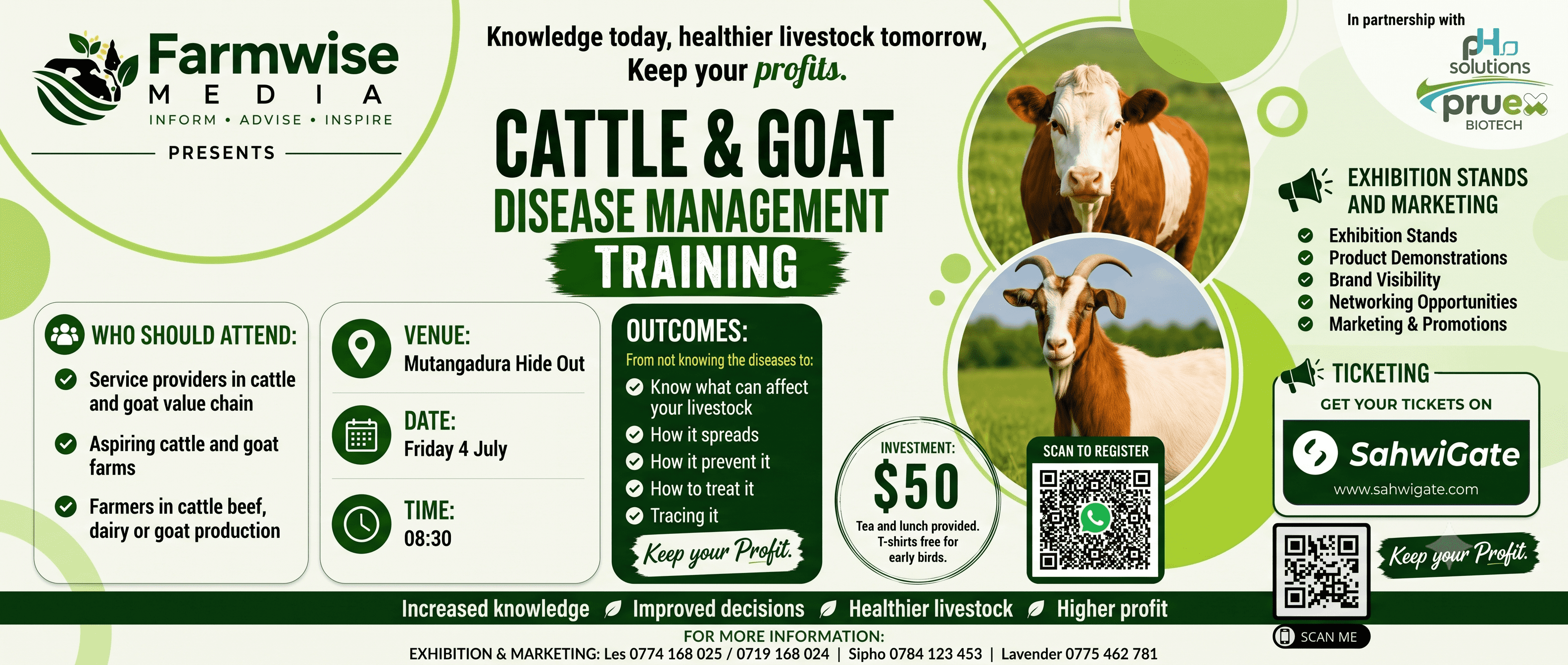 Cattle & Goat Disease Management Training