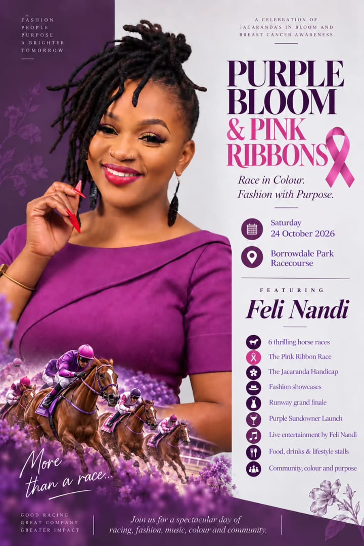 Celebrating Purple Bloom and Pink Ribbons with Feli Nandi