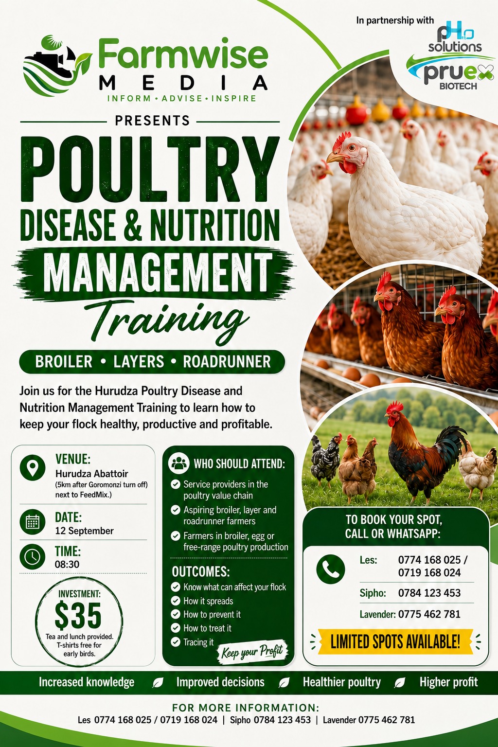 Poultry Disease & Nutrition Management Training