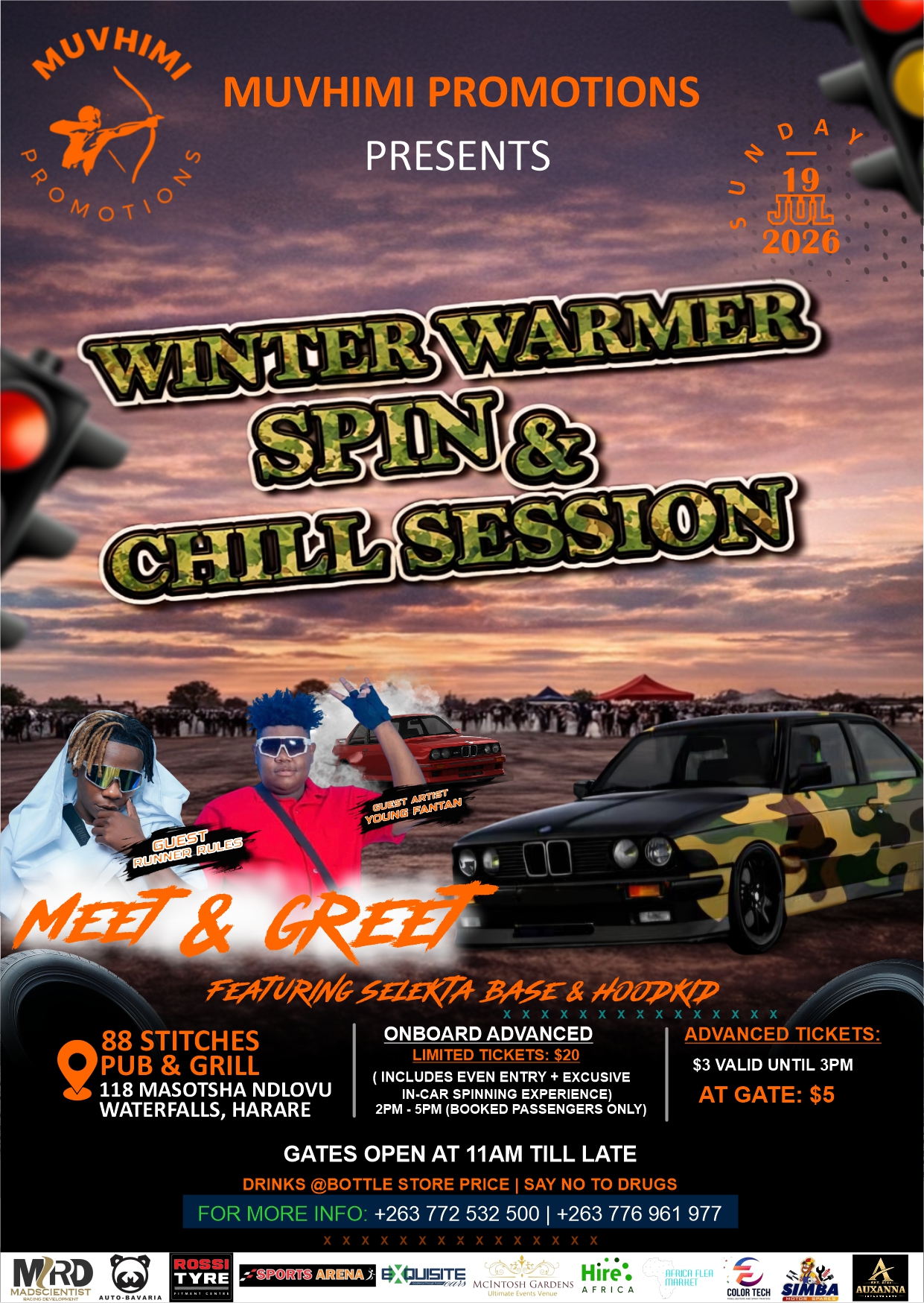Winter Warmer Spin & Chill Session (Meet & Greet)
