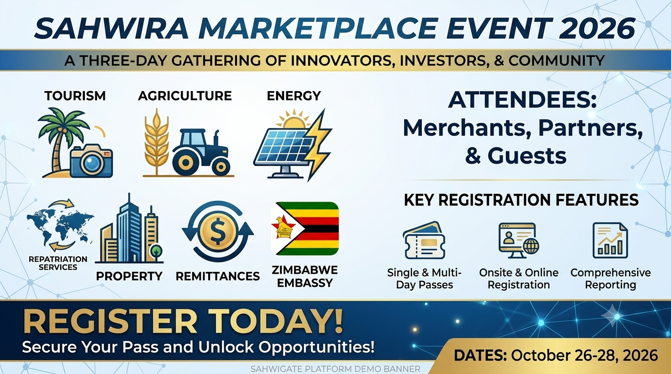 Sahwira Marketplace Event 2026 (Demo)